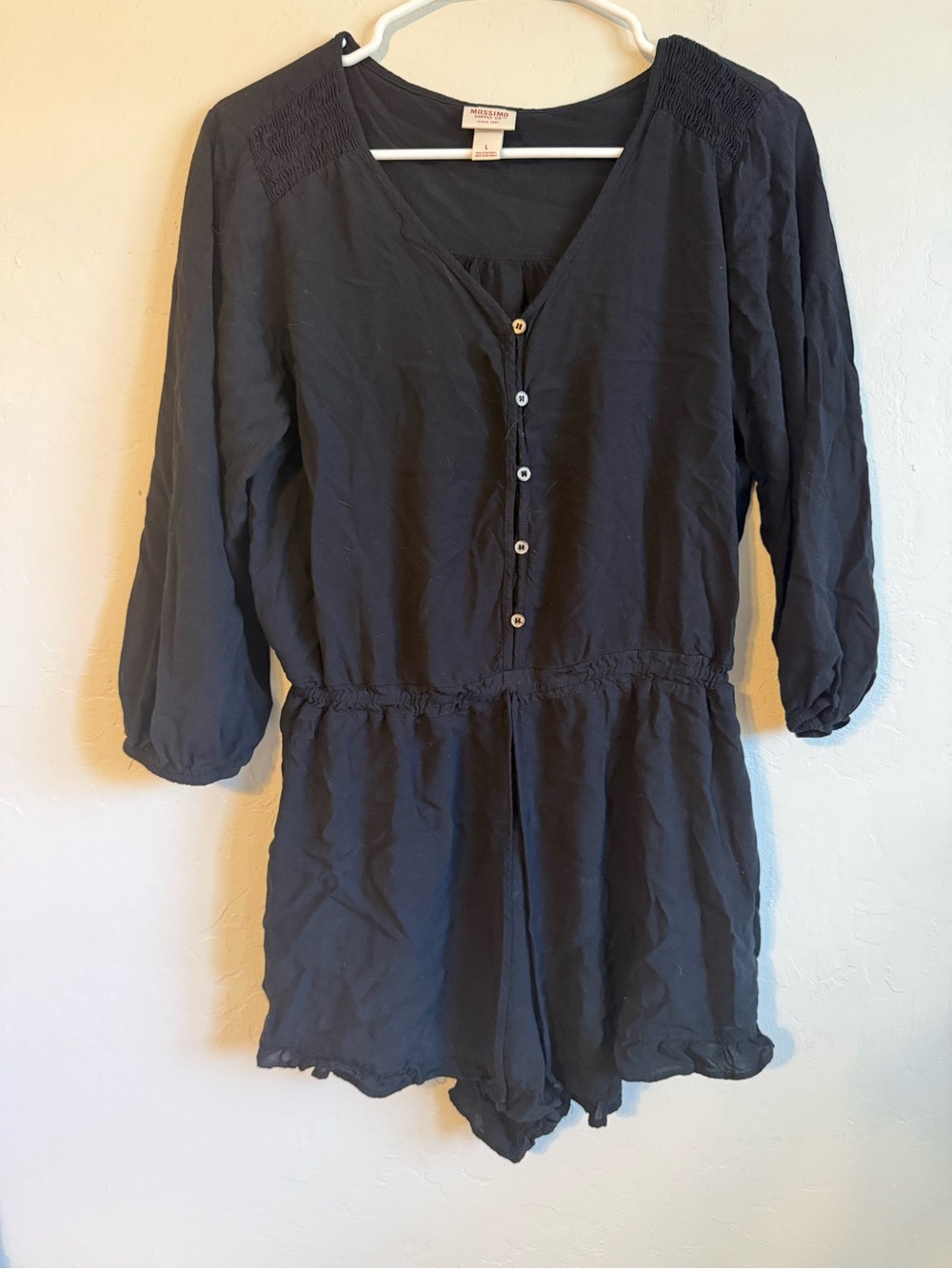 Mossimo Supply Co. Black Romper